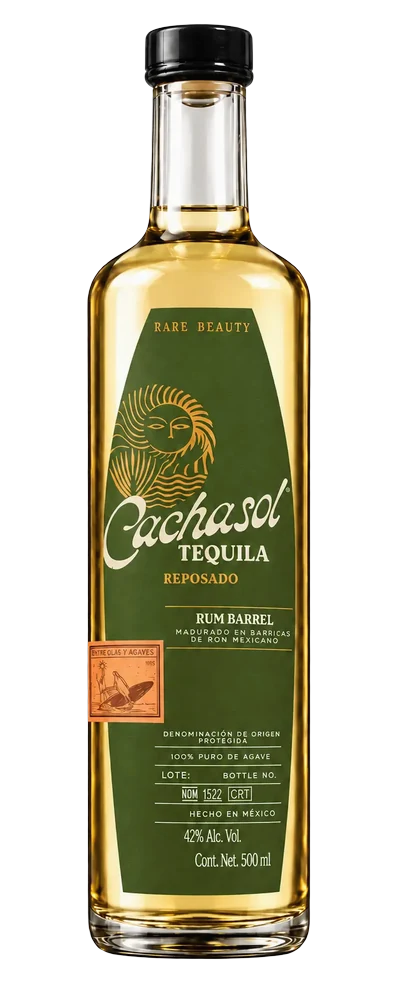 Cachasol Mexican Rum Barrel Reposado bottle, 42% ABV, 500 ml, NOM 1522